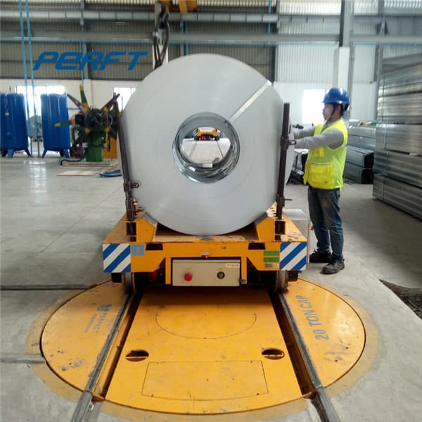 Coil Transfer Trolley For Shipyard Plant 90T